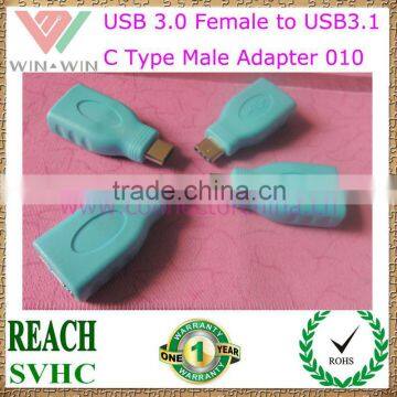 Great Functional USB 3.0 Female to Type C Male USB 3.1 Adapter 010