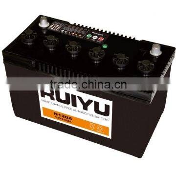 N120A MF 12 V110AH CAR BATTERY / AUTO BATTERY/ OPENNING MF BATTERY