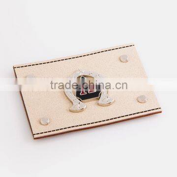 Embossed Leather Patches pu Labels for Jeans China photo-6