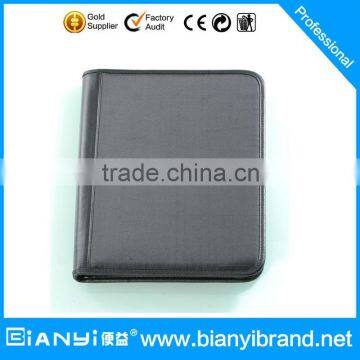 sample catalogue folder/good quality catalogue leather file folder / a4 leather product catalogue folder factory price