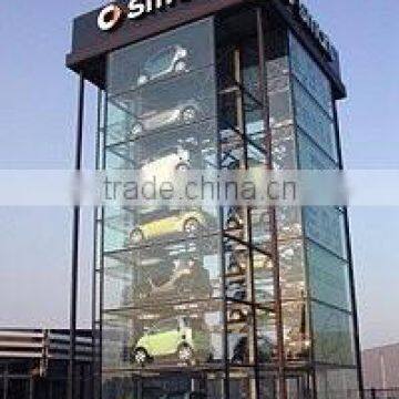 New compact automatic car lift parking system tower