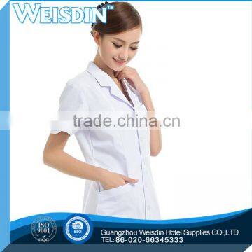 In-Stock Items spandex/organic cotton polyester/ rayon men nurse cotton jacket
