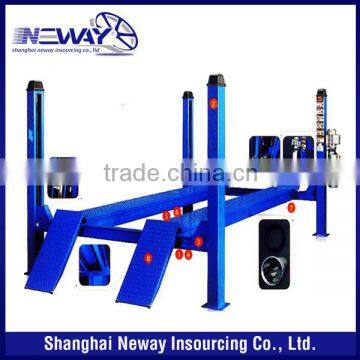 5.0T Durable Four Post Car Lift, Parking Lift.