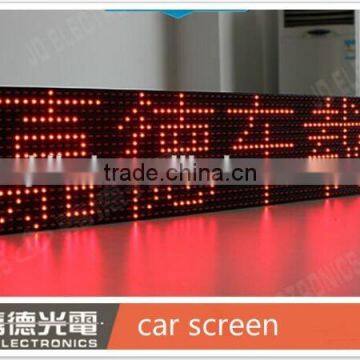 Light led cabinet inside display single color for taxi