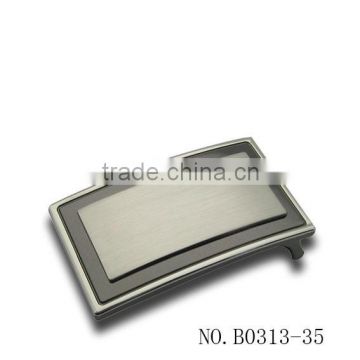 35mm casting metal belt buckles with multi plating colors