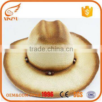 Custom fashion mexico straw hats beach sombrero mens straw hat