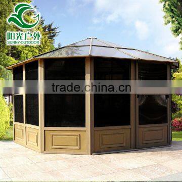 Good prices waterproof sun tent with aluminum gazebo roof material