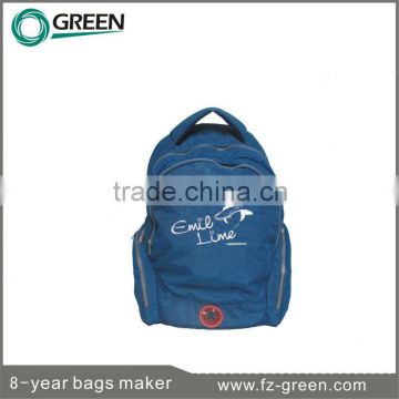 Crinkle Nylon 2015 Wholesale teens school backpack bag