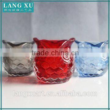 LX-Z206 hot sale cheap colorful owl tealight candle holder