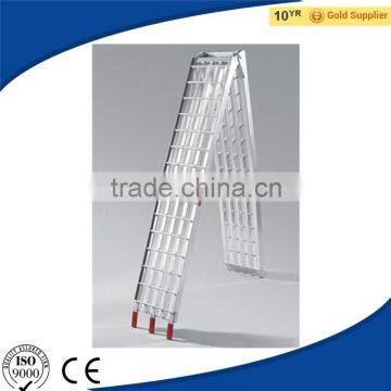 Bi-fold Aluminium Automotive & Loading Ramps, Wide 5-Beam Equipment Truck Loading Ramp for Motorcycle Harley