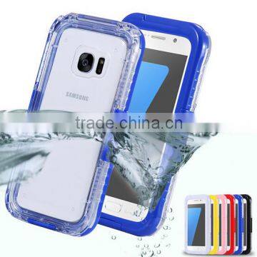 Wholesales For Samsung Galaxy S7 Ultra Slim Luxury Shockproof Hybrid Rubber Waterproof Case Back Cover