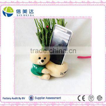 Novelty products made in china teddy bear mobile holder