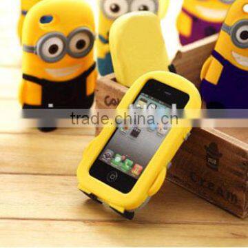 Hot selling soft silicon 3D cartoon case for samsung s5 case