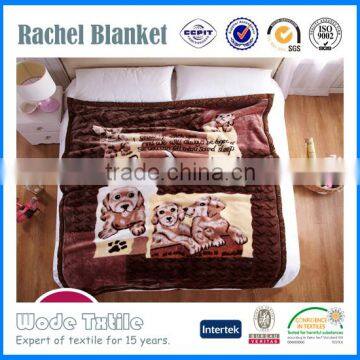 Russia market China manufacture cheap mink blankets