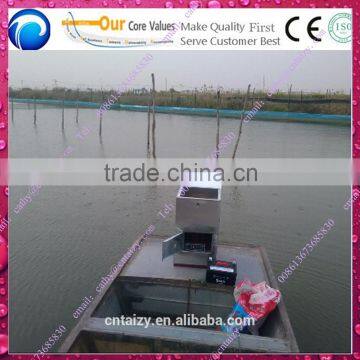 in stock automatic fish feeder in aquaculture