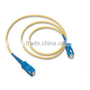 2.0mm 2M Singlemode 9/125 Simplex Fiber SC to SC Optical Patchcord