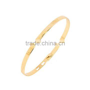 Memories Bangles With Customize Design Word 'LOVE AND LIGHT' With 4mm/7mm Width photo-3