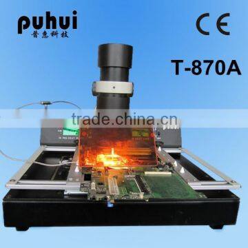 irda welder T870A BGA rework station, infrared solder station, bga reballing, mobile phone repairing tool kit,taian puhui