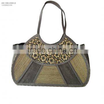 Woven Bamboo Fashion Handbag photo-1