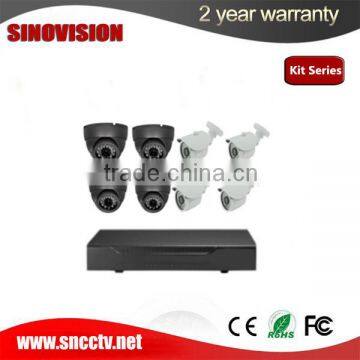 2016 top 10 sales 8 channel cctv camera system