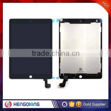 HENGQIANG BRAND Best quality Black colour LCD touch screen Digitizer Assembly replacement For iPad Air 2