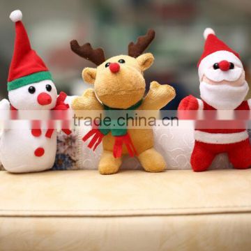 2015 New arrival Christmas gifts and small ornaments plush toy