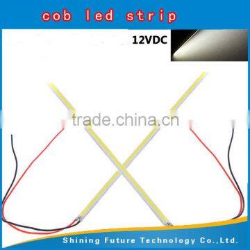 12 volt cob led strip aluminum warm white daytime running light