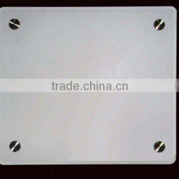 Tempered glass magnetic white board