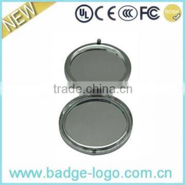 custom circular folding cosmetic mirror