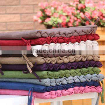 Cheap Folding Seat Cushion Dining Chair Cushion Pad With Ties photo-5