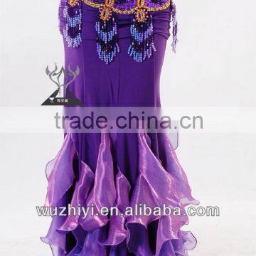 Fish Mermaid Belly Dance Costume Skirts for Performance (QC1356) photo-3