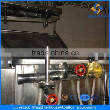 Cold Water and Ice Filled Spiral Chicken Cooling Machine photo-3