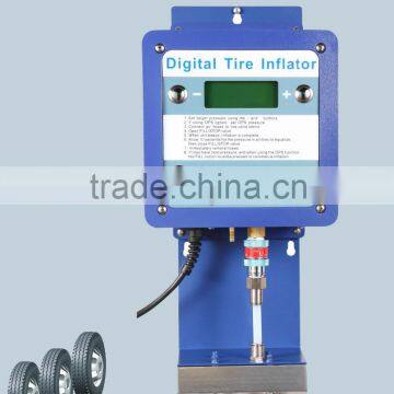 High flow and high pressure automatic digital tyre inflator