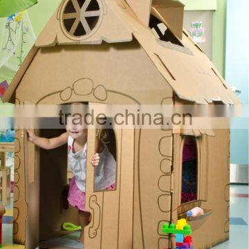 Factory Direct Manufcturer POP Cardboard Playhouse Castle Playhouse                        
                                                Quality Choice