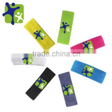 customer cotton sweat headband