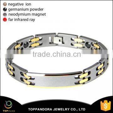 Crystals Cross Tungsten Steel Brazil Hematite Magnetic Energy Stone Therapy Pure Tungsten Bracelet photo-3