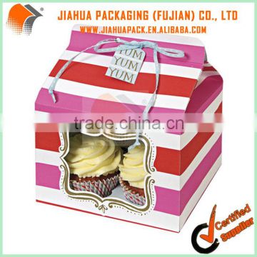 cupcake boxes and cake boxes with window