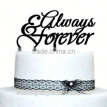 FACTORY DIRECTLY!! Good Quality custom acrylic cake topper with good prices