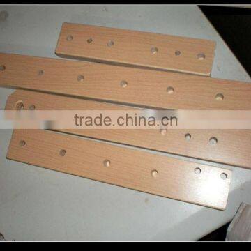 beech paper slat with hole