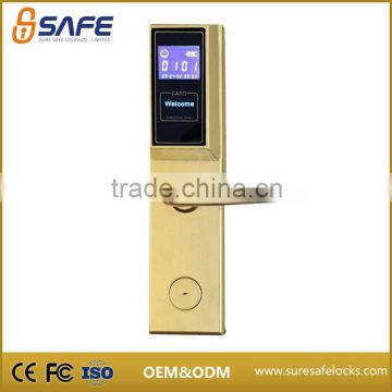 SS-1502G Very informative RFID Hotel LCD Lock