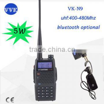 VKsantong dual band VK-N9 two way radio with bluetooth optional