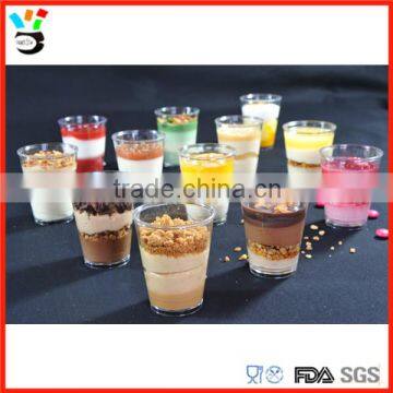 Custom Eco-Friendly Feature and Glass Drinkware Type Glass Tableware Dessert Shot Glass