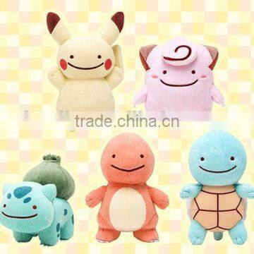 Factory Custom high quality soft plush pokemon toys