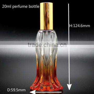 custom made 20ml perfume glass spray empty bottle mpty transparent glass spray pump perfume bottle