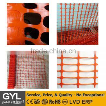 Hotsale orange HDPE Plastic Safety Fence Net