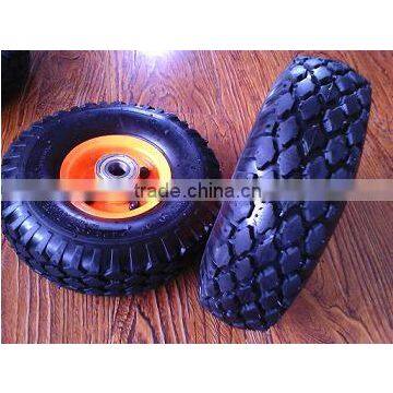 small inflatable rubber wheels for carts