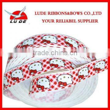 2015 grosgrain ribbon hello kitty print