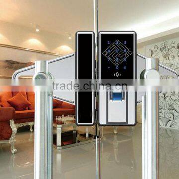 Fingerprint Lock for Glass Door 12mm With Handle and Support Fingerprint, PIN Code,Smart Card and Combination Unlockmode photo-2