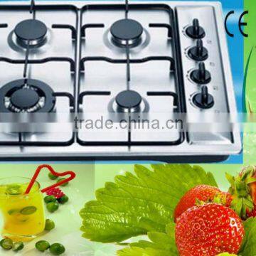 best sale 4 burner gas cooker with enamel pan support