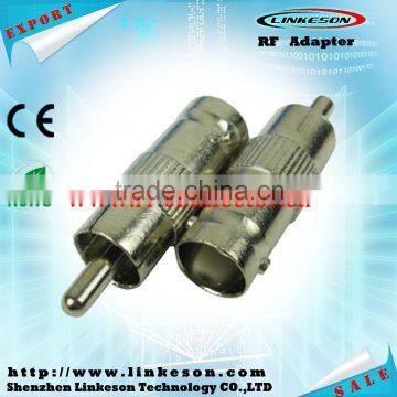 Manufacture BNC female to RCA male for AV TV connector